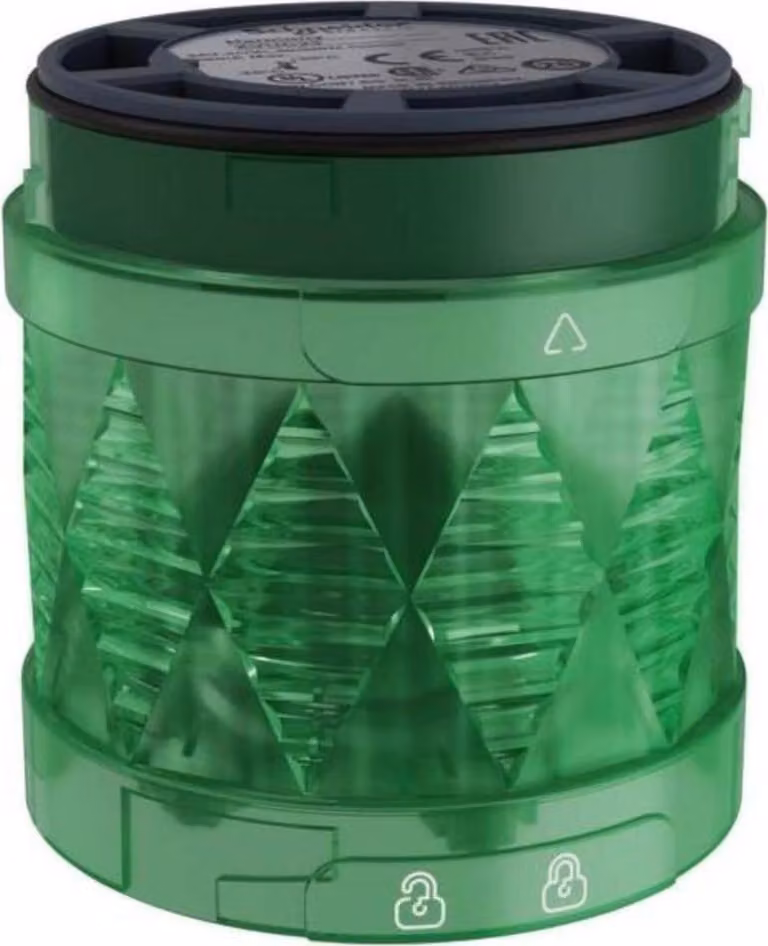 Elemento luminoso verde, LED, 24V DC - Modulo luminoso 24VDC verde XVUC23