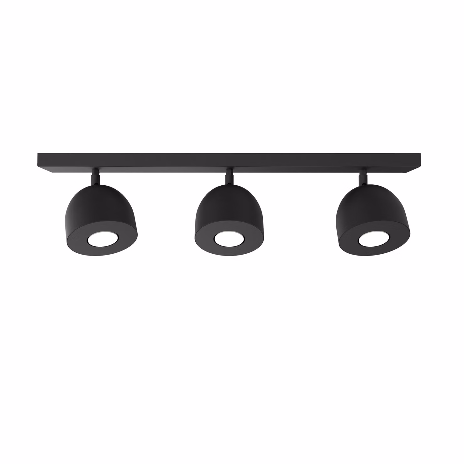 Lampada Da Soffitto Campanella 3X Monocolore Opaca