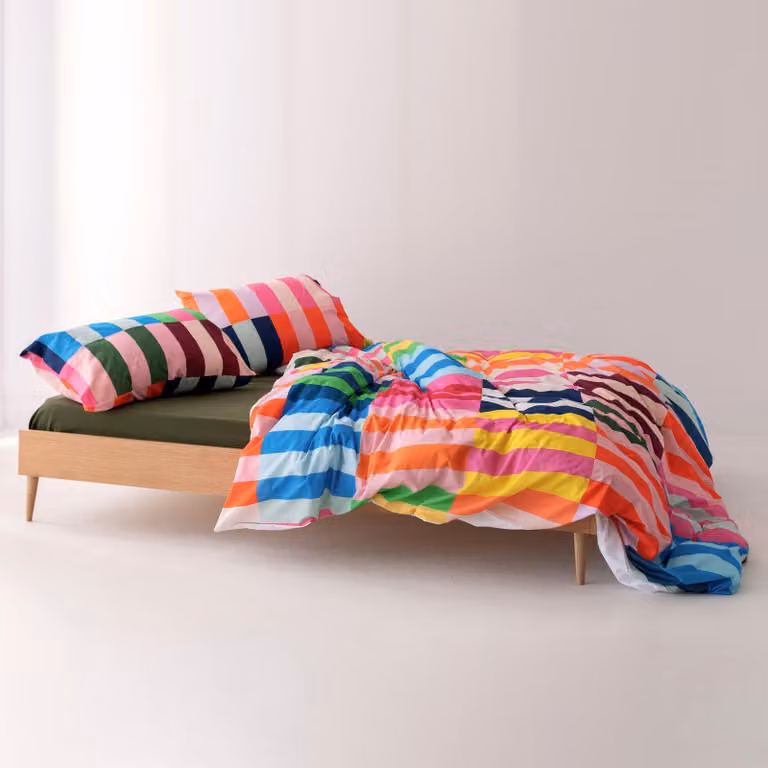 Copripiumino Colour pop 240 x 220 cm 100% cotone Europe