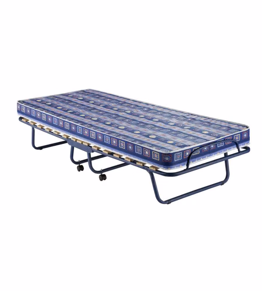 Letto Pieghevole con Materasso - Comodo e Salvaspazio 80x190 cm