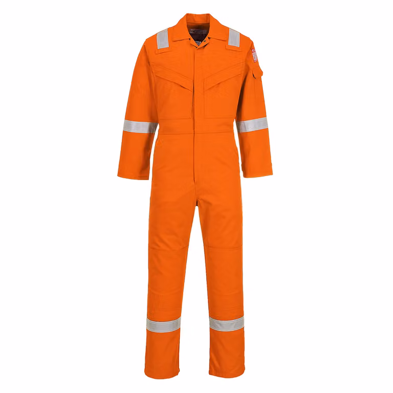 Portwest FR50 Tuta antistatica ignifuga 350g Arancione Taglia XXL