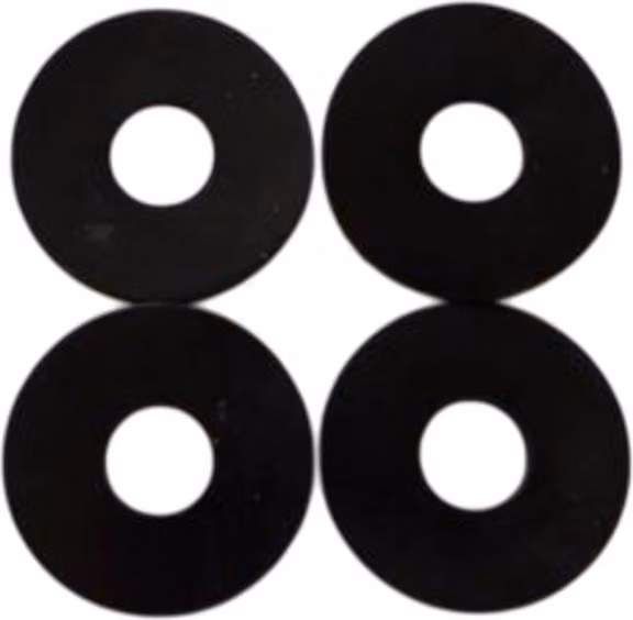 50 pezzi in NBR M6 20 mm x 7 mm x 4 mm