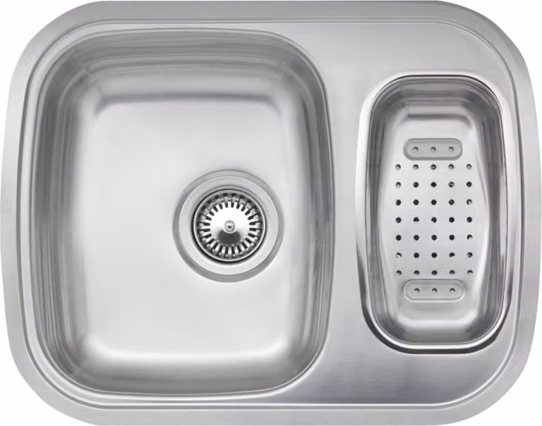 Lavello Reginox, lavello da cucina in acciaio inox Morena KGKG (304) 46x59 cm, R16534