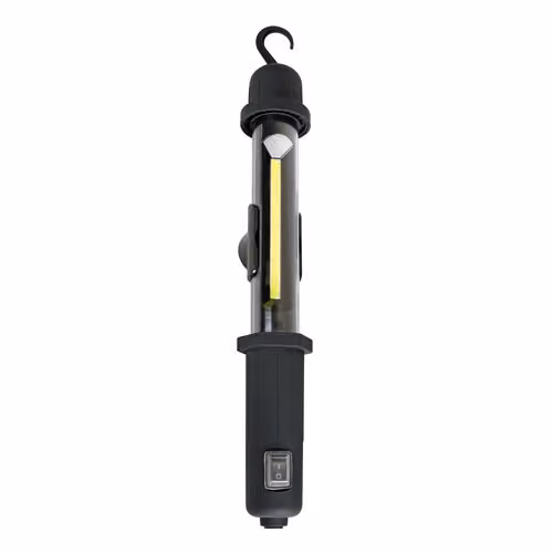 LAMPADA A LED PORTATILE GL-5, 200 lumen, grado di protezione IP20, 3W, 7000K, con gancio, ideale come lampada da lavoro o per ispezioni
