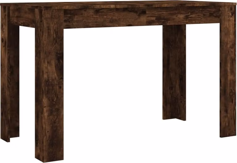 Tavolo da Pranzo Rovere Fumo 120x60x76 cm Legno Multistrato