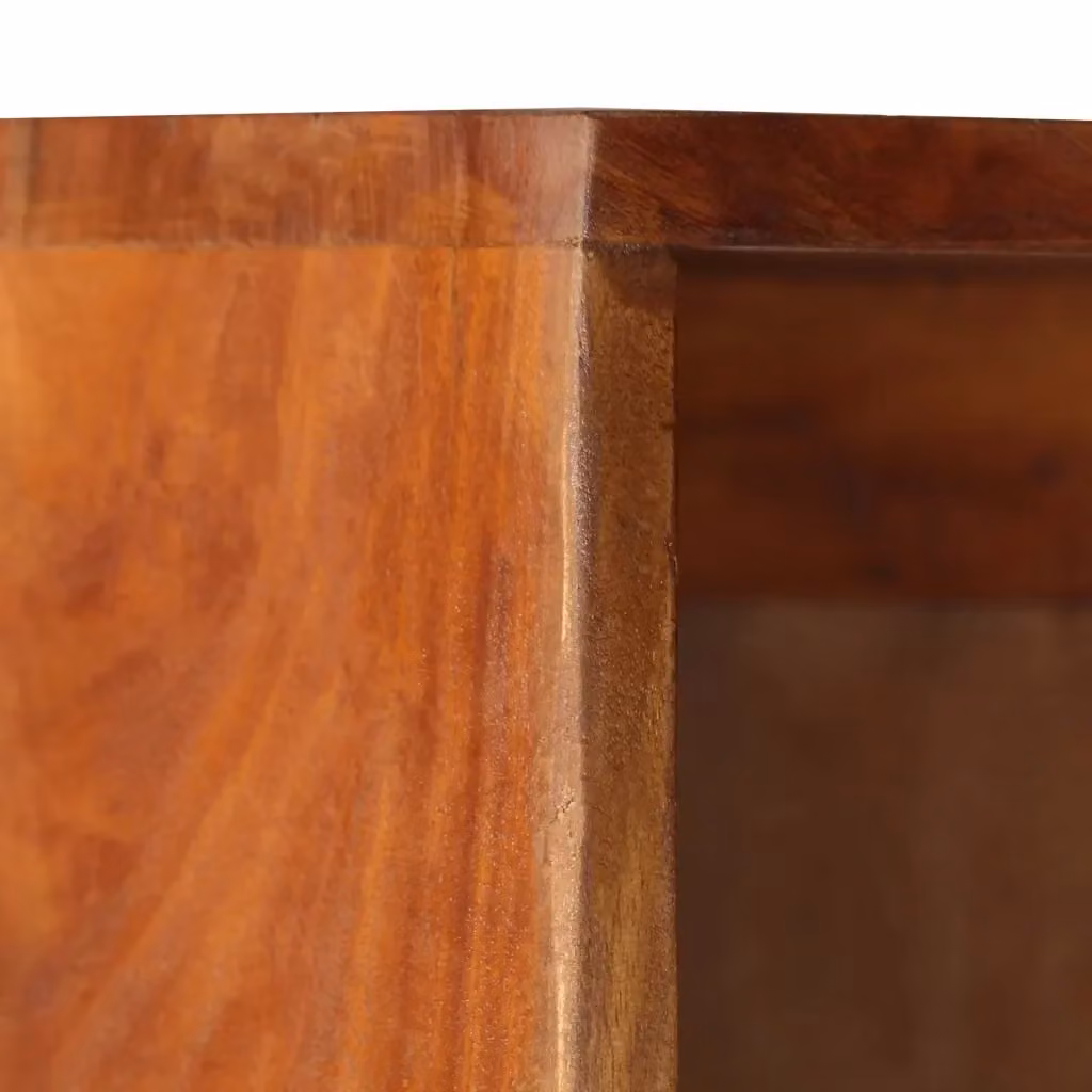 Credenza in legno massello vintage marrone vidaXL L/P/H: 150 x 40 x 152 cm – 2