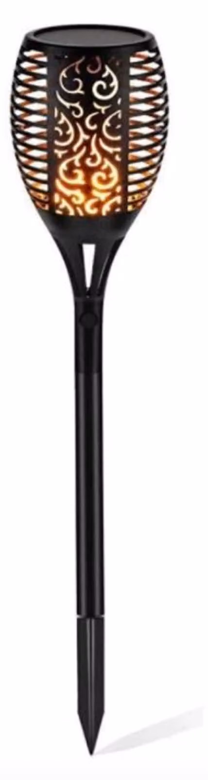 Lampada solare da giardino, modello MP4809, colore nero, marca Myers Power