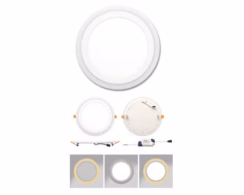 Pannello LED 24 W 1690 lm 2700/4000 K retroilluminato bianco