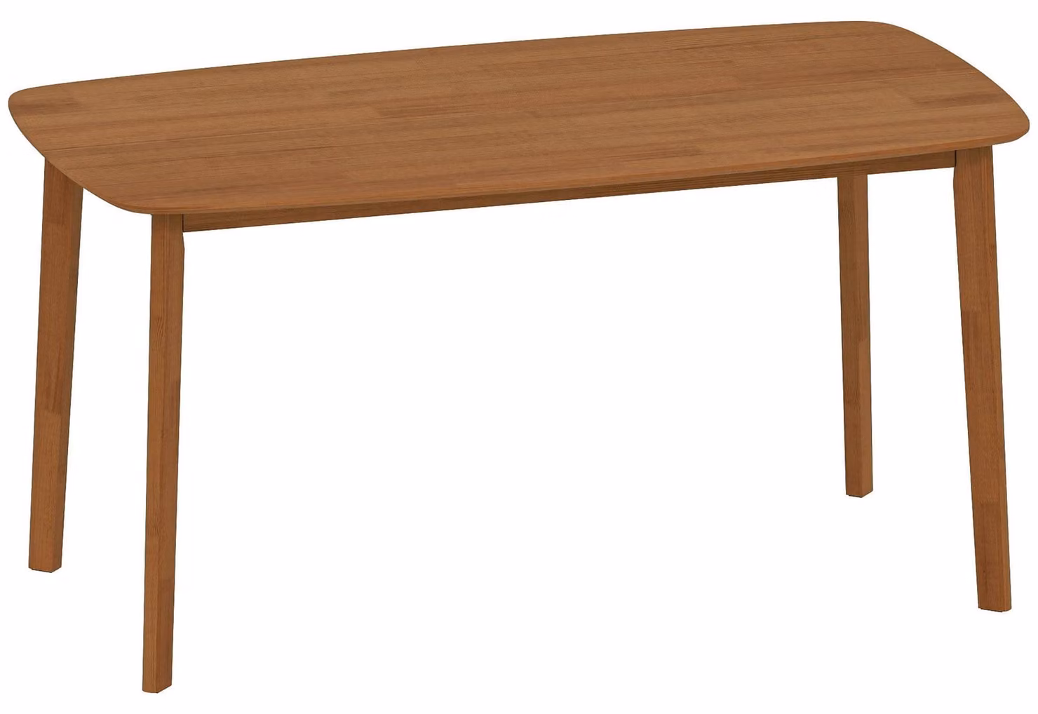 Tavolo da pranzo in legno di pino – Stile rustico | Colore: Marrone | Dimensioni: 80x150x76 cm
