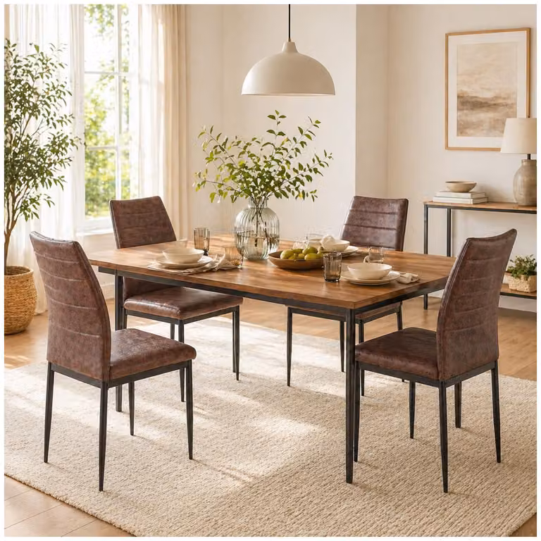 Set di 4 sedie Madison Vintage