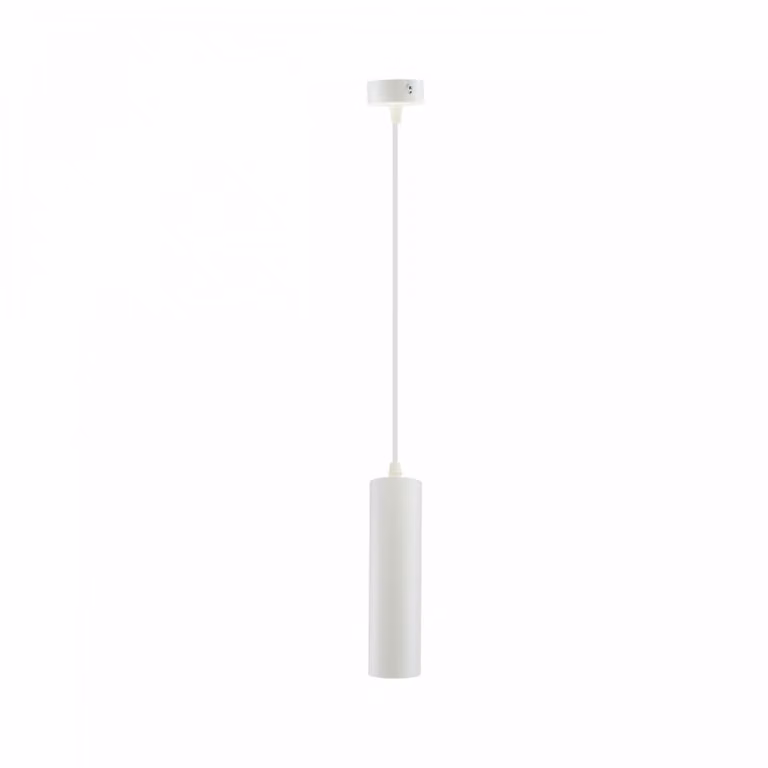 Lampada a sospensione MADARA MINI II GU10 Bianca – 230V, Ø55mm, lunghezza 200mm