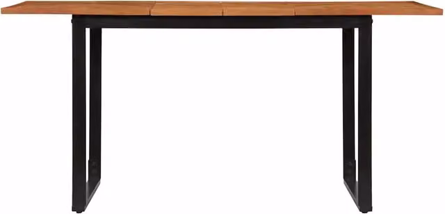 Tavolo da Pranzo | Tavolo da cucina 160x80x75 cm in Legno Massello di Acacia