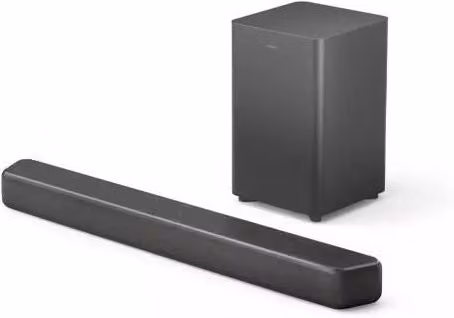 Soundbar Philips TAB5309/10 con Subwoofer 2.1 canali, Potenza Max 240 W, Grigio, Bluetooth, Ottica, HDMI – 2