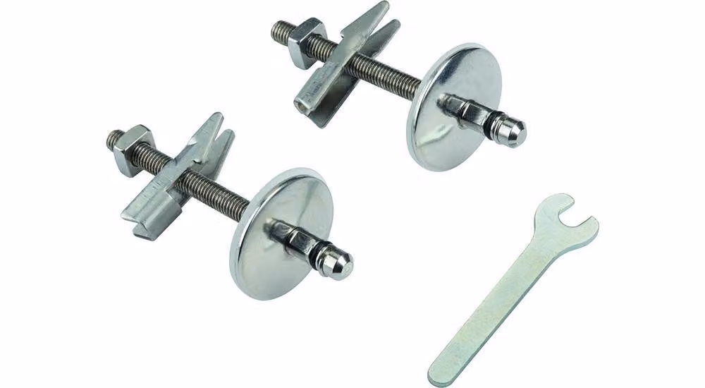 Kit di fissaggio per sedile e coperchio del WC Essence