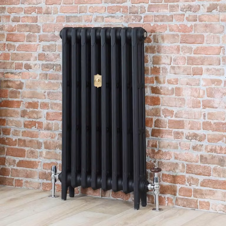 Radiatore Tradizionale in Ghisa - Nero Ardesia - 860mm x 263mm