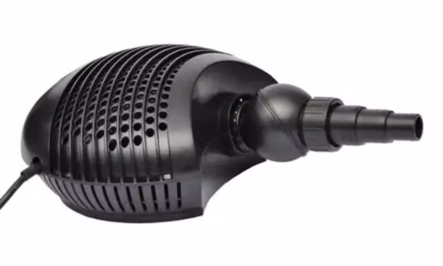 Pompa per laghetto vidaXL nera con portata 10000 l/h