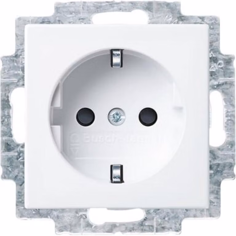 Busch-Jaeger SCHUKO presa inserto bianco alpino 20 EUCB-914