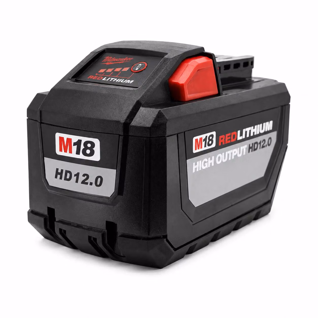 Milwaukee M18 HB12 Batteria originale 18V 12,0Ah – Batteria per utensili REDLITHIUM ad alta capacità – 4932464260