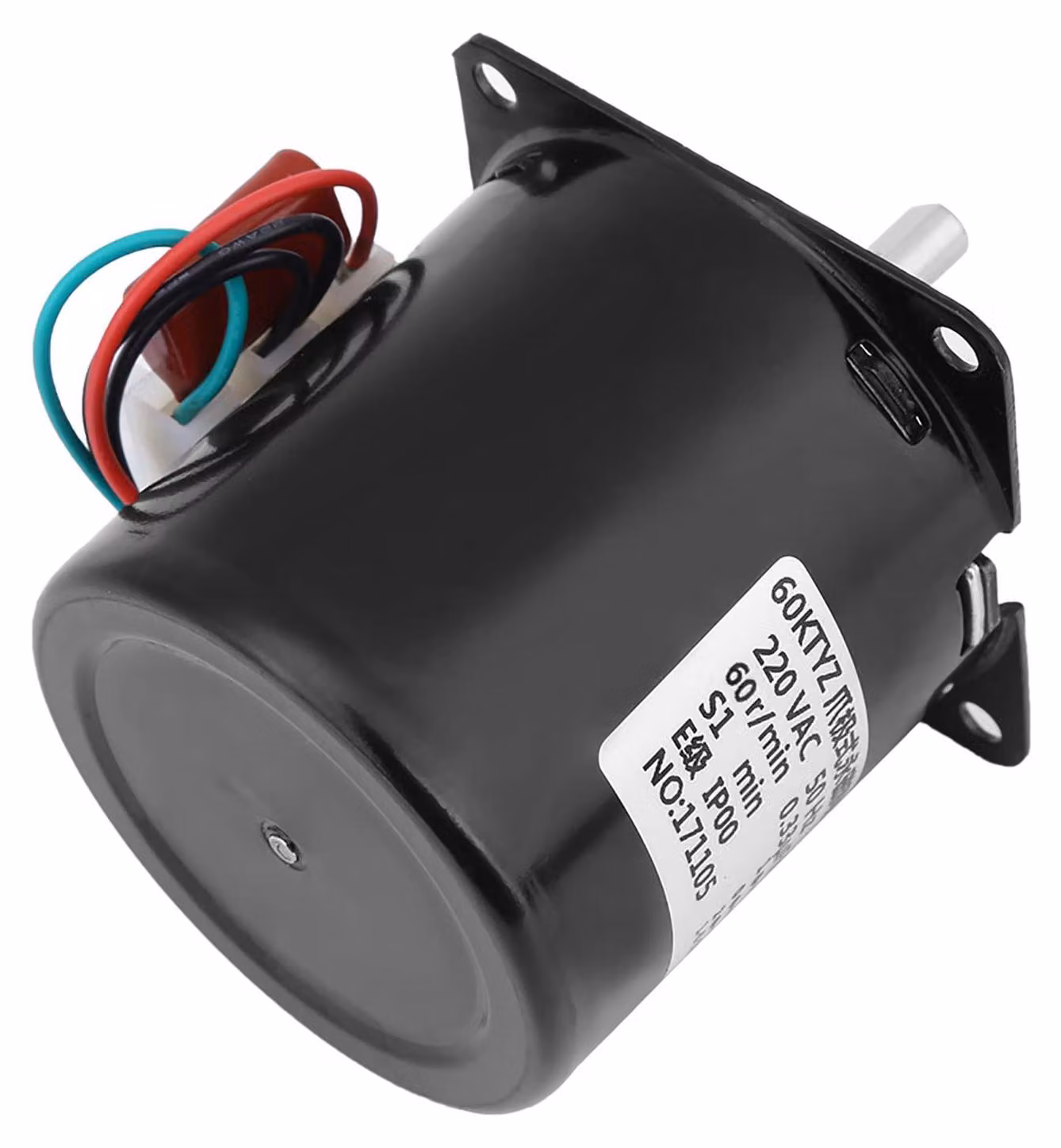 Motore sincrono 60 KTYZ, 220 V, 150 W, 60 giri/min, con alloggiamento in metallo