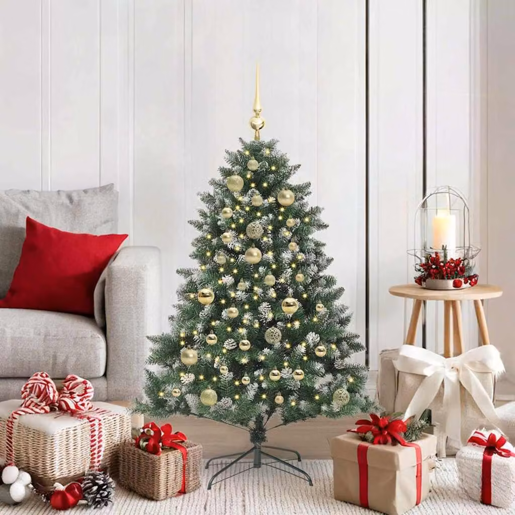 Maison Exclusive - Albero di Natale artificiale, verde, 120 cm
