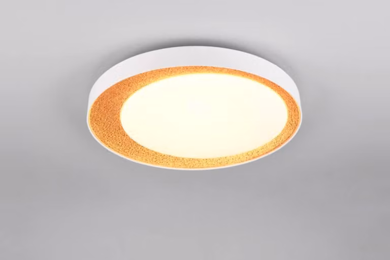 Reality Leuchten Plafoniera ALETA DH 45x8 cm oro Lampada da soffitto