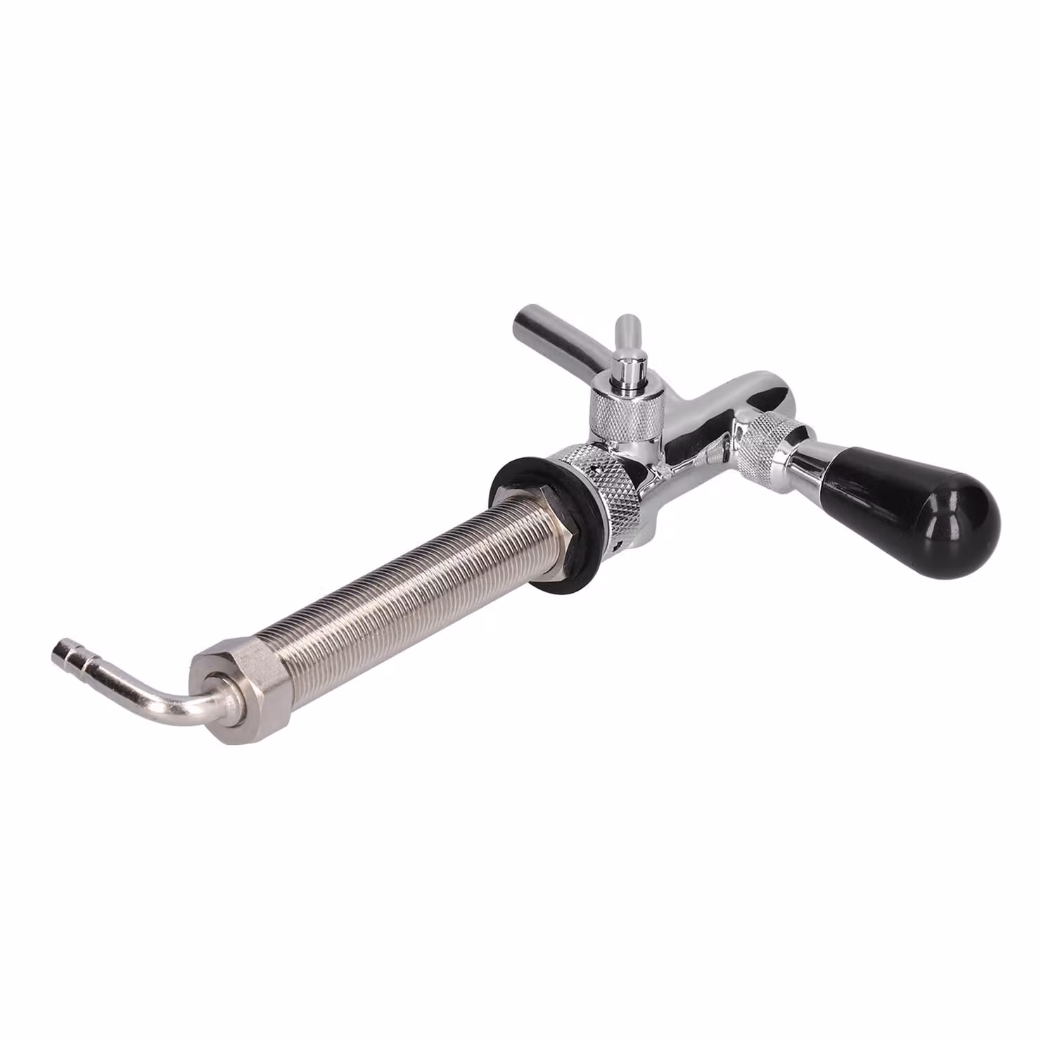 Rubinetto per birra in acciaio inox cromato con asse G5/8 Rubinetto per birra per uso domestico