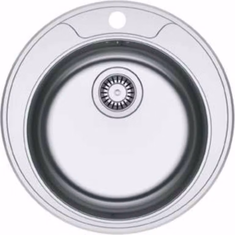FRANKE Ronda lavabo rotondo ROX 610-39 acciaio inox