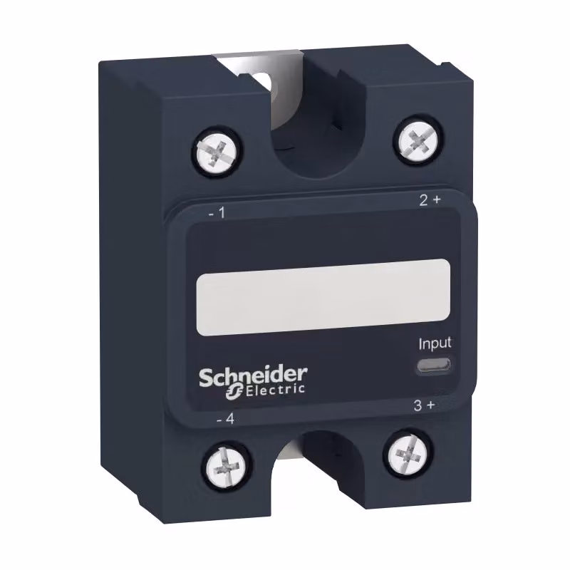 Relè a semiconduttori Schneider Electric, piastra di montaggio, tensione: 3,5-32 V CC, corrente: 1-150 V CC, 25 A SSP1D425BD