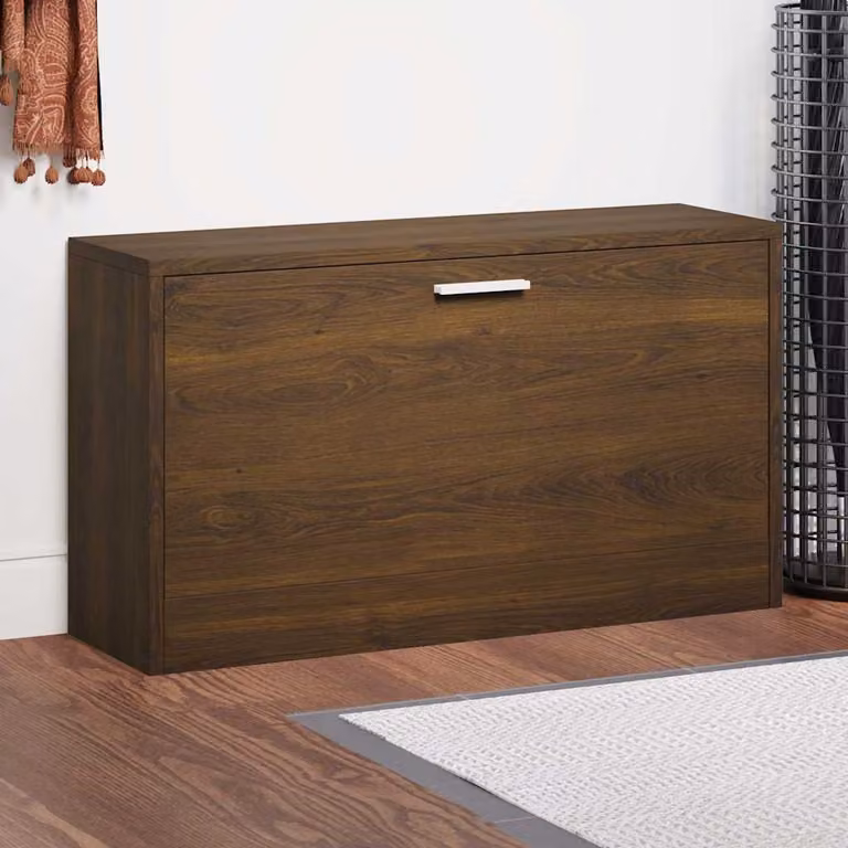 vidaXL Scarpiera Rovere Marrone 80x24x45 cm in Legno Multistrato