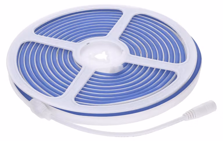 Striscia LED Flexi Slim da 24W, colore blu, con controllo on/off, resistente all'acqua (IP65), adatta per uso esterno