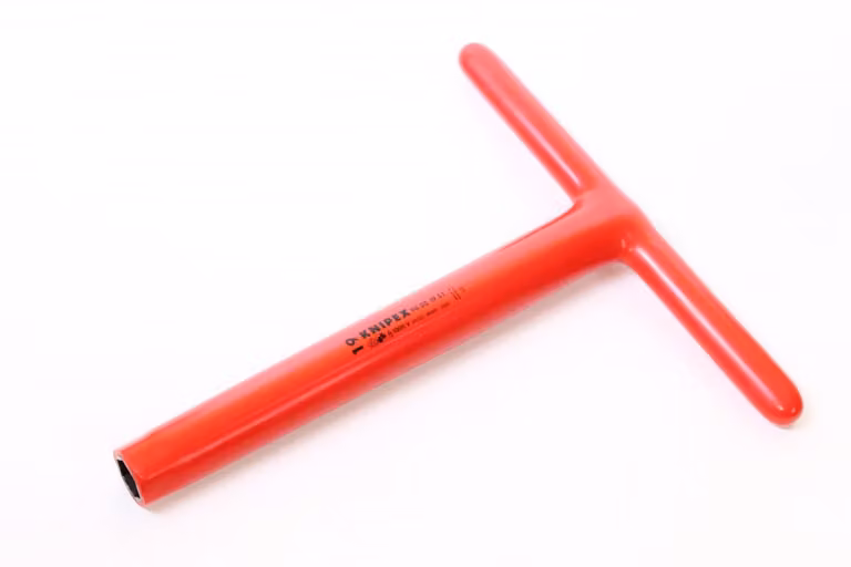 KNIPEX VDE Chiave a bussola 19 mm con impugnatura a T 980519 Presa esagonale 1000 Volt isolata
