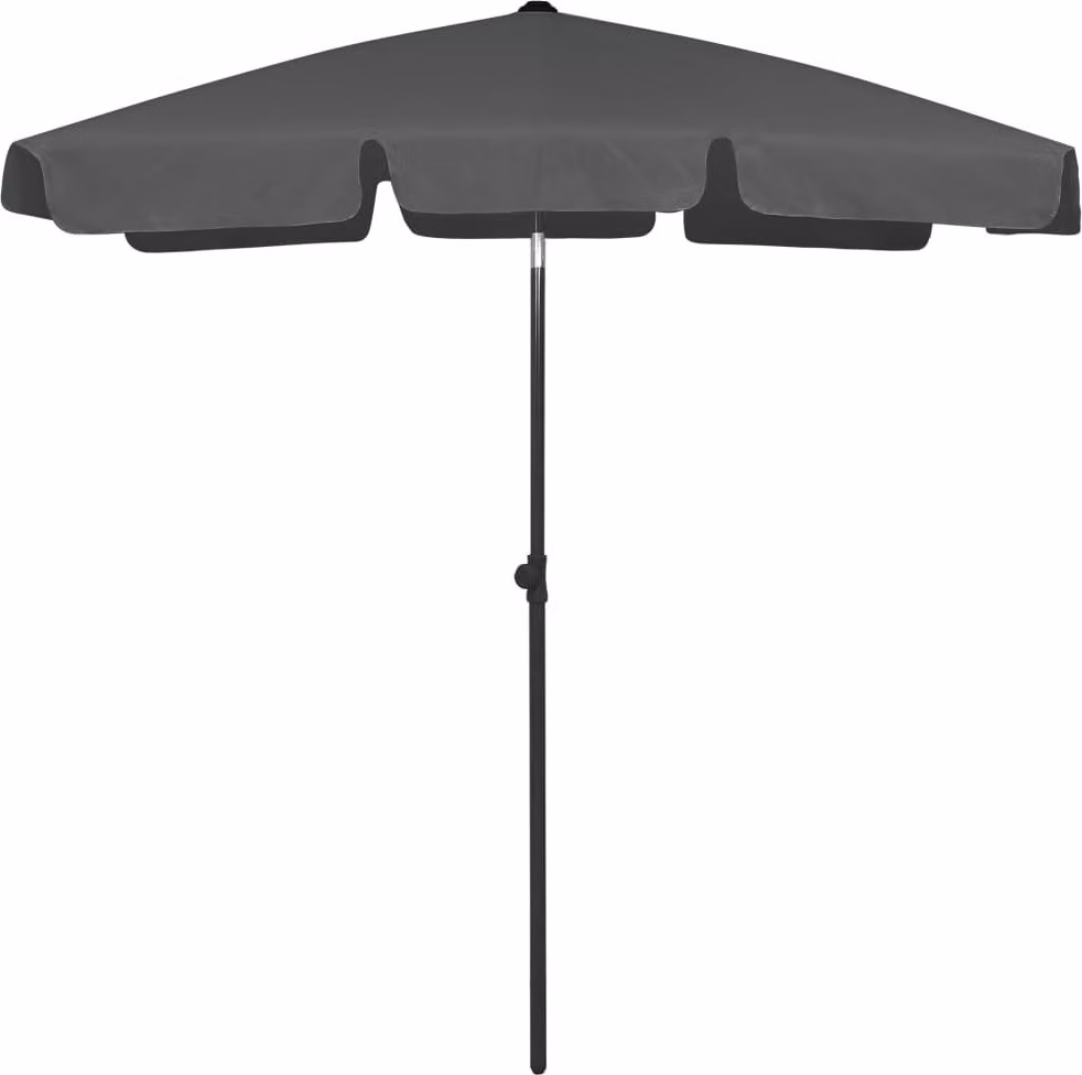 Maison Exclusive - Ombrellone da Spiaggia Antracite 180x120 cm