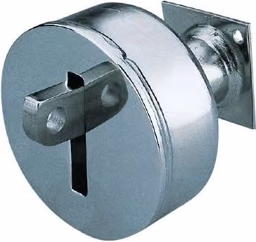 Ancoraggio a campanella con gancio a scomparsa Astralpool in acciaio inox argento per piscine prefabbricate e in cemento