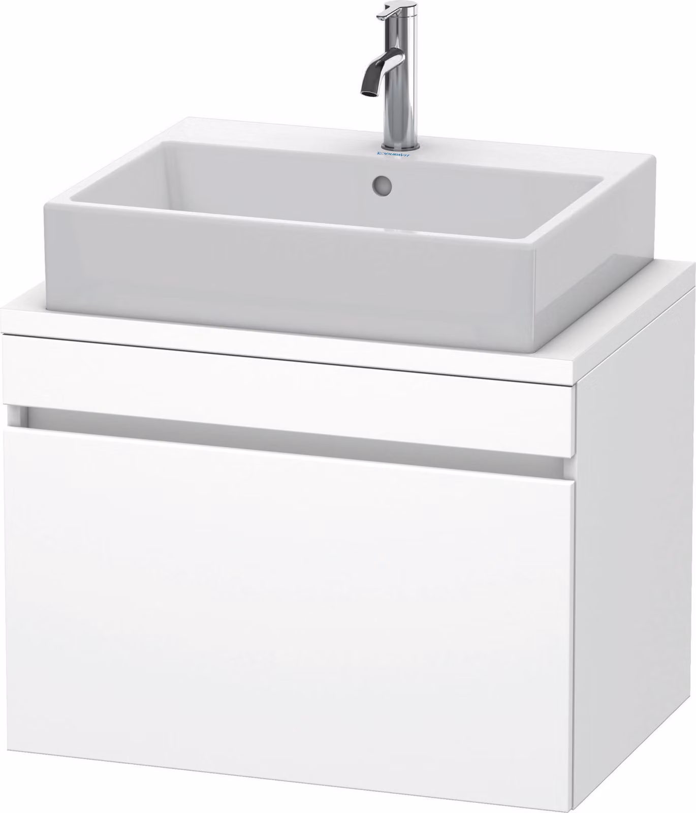 Duravit DuraStyle meuble sous-lavabo pour console compacte, 1 tiroir, 700mm, DS530101818, DS530101818