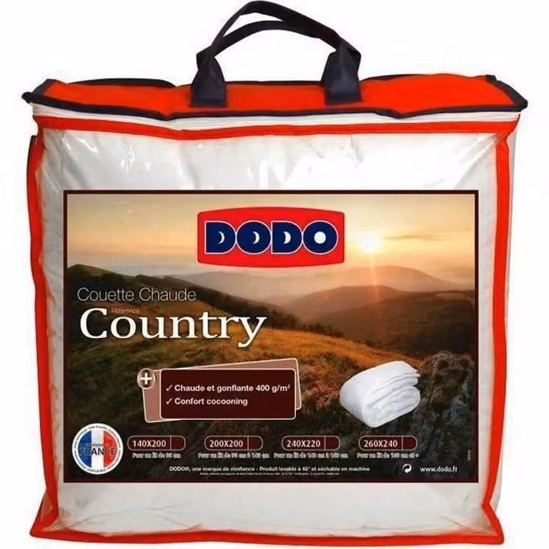 Pilota Dodo Country, 80% Poliestere, 20% Bumbac, 400g, 140x200cm