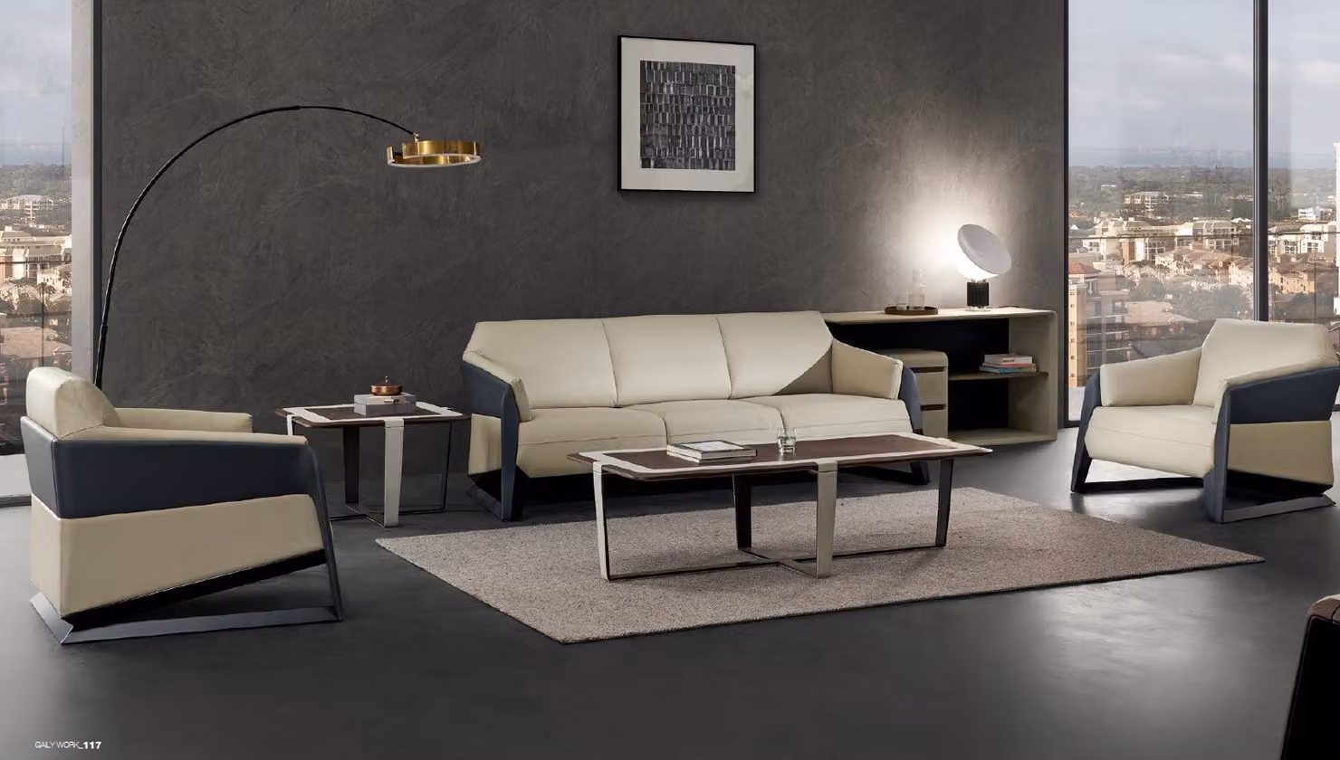 Sofagarnitur 311 Sitzer Set Design Sofas Polster Couchen Leder Relax Moderne