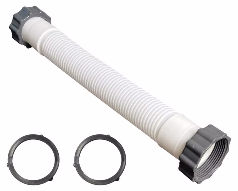 INF 14 inch tubo pompa sabbia modello 11388 - Tubo di collegamento filtro piscina in PE, 35cm, compatibile con Intex, include guarnizioni