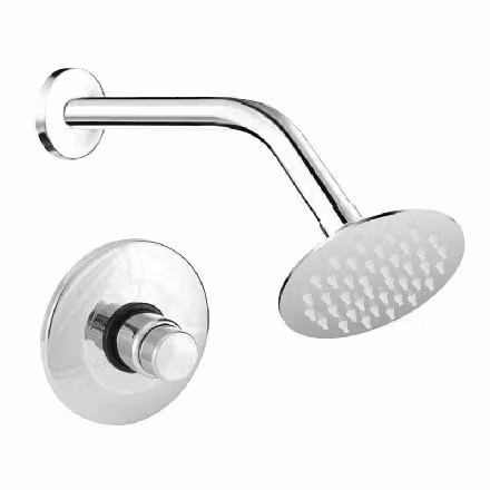 Mereo Programma doccia - Set doccia con valvola a pressione, 1 getto, cromato CBT605S