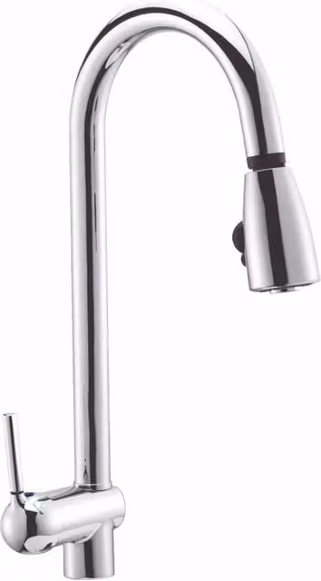 Rubinetto Cucina Miscelatore Monocomando Doccetta Estraibile Apell AP7090CR Cromato
