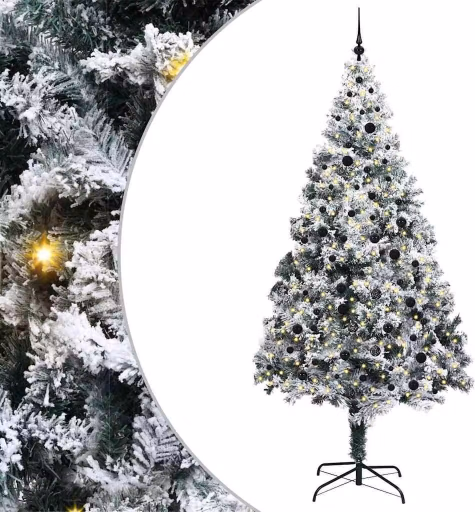Albero di Natale artificiale con 300 LED Bianco 240 cm