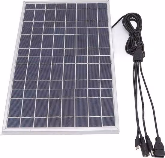 Caricabatterie solare portatile da 8V e 15W, generatore solare per auto e uso domestico