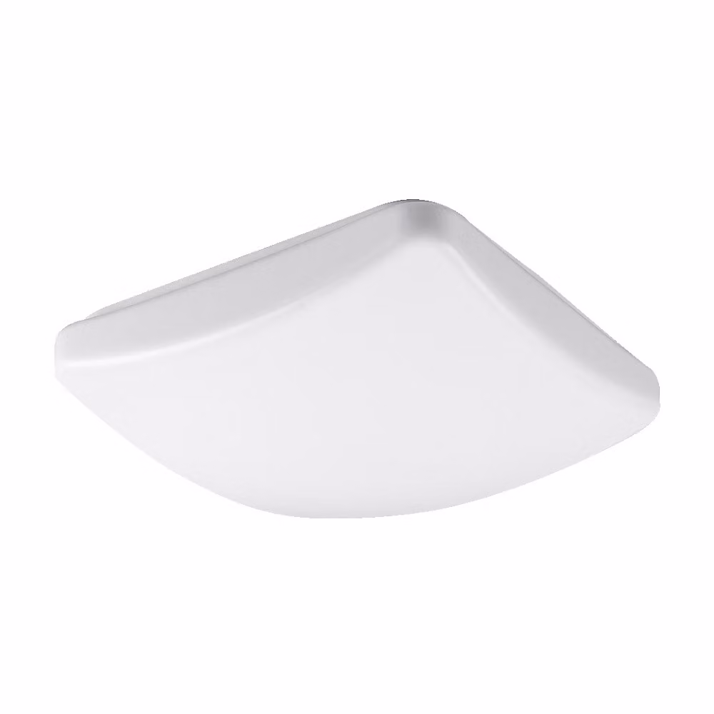 Plafoniera LED KOSS 12W 4000K bianco opale L:27cm L:8cm H:27cm