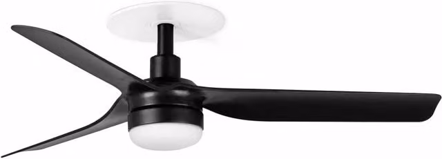 MINI PUNT RECESSED S Ventilatore nero 10W SWT