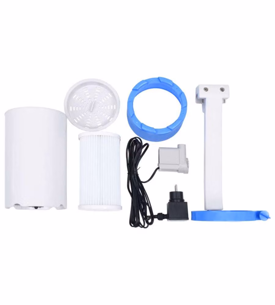 Skimmer Sospeso Piscina e Pompa Combinata con Adattatore 16 cm