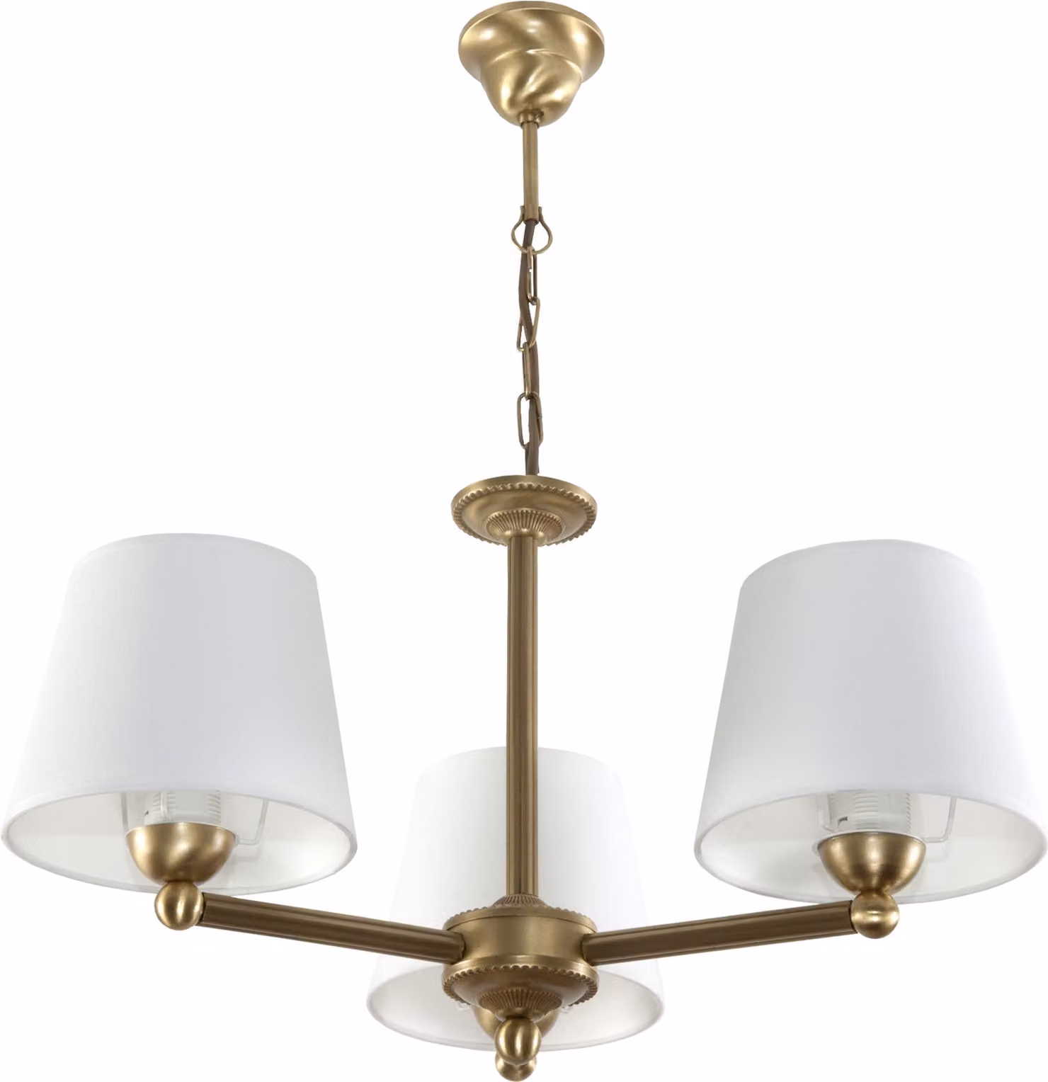 Lampada da soffitto Patina Paralume bianco GERARDO 11-742