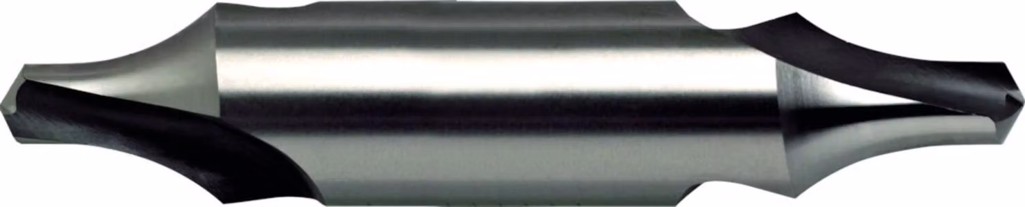 Punta da centro senza piatto DIN333 HSS forma R tipo N 60deg 5mm GÜHRING