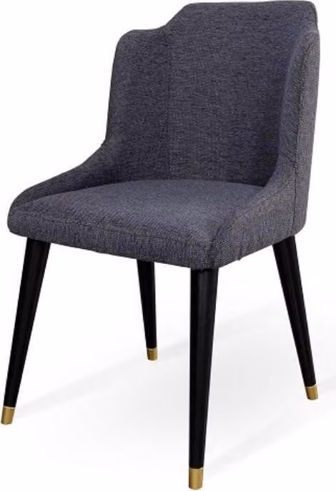Stühle Luxus Design Polster Stuhl Lehn Sitz Büro Möbel Esszimmer Holz Möbel