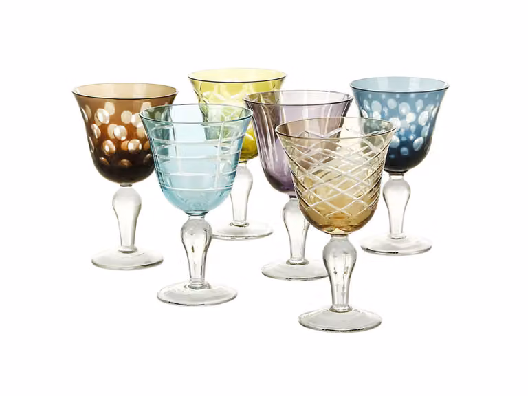 Cuttings Bicchiere da Vino - 6 pezzi