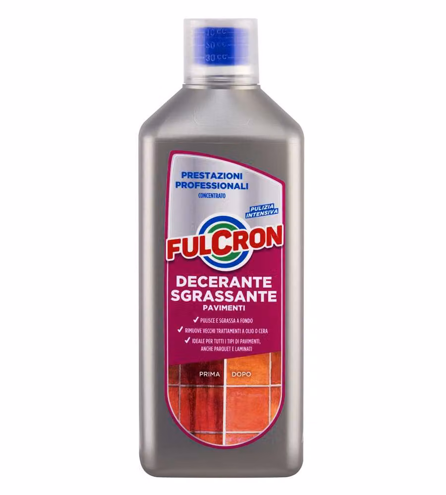 Fulcron Detergente Pavimenti Decerante Sgrassante - 1L