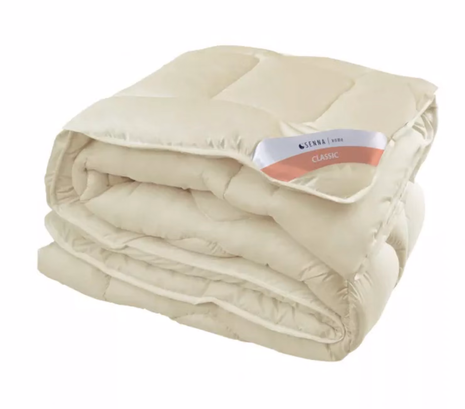Piumino, piumino invernale 160x200 CLASSIC TERMO Senna Home, a doppio strato, caldo, beige